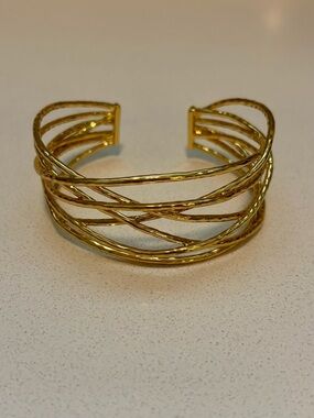 Gorjana gold cuff bracelet